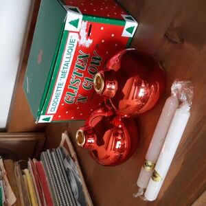 Christmas Candle Holders